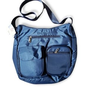 Suvelle Carry-all RFID Crossbody Bag, color: Teal Blue